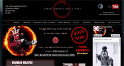 Desktop Screenshot of circlemartialarts.com